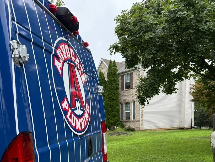 Plumbing service call in Noblesville